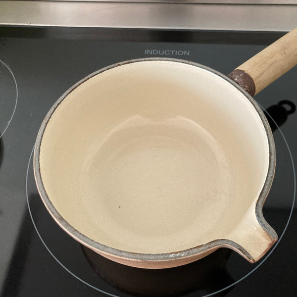 Le Creuset steelpan met deksel 17 cm