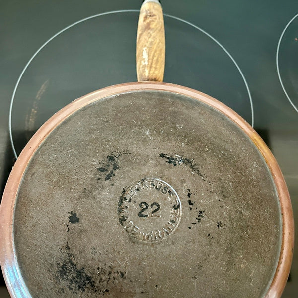 Le Creuset steelpan 22 cm