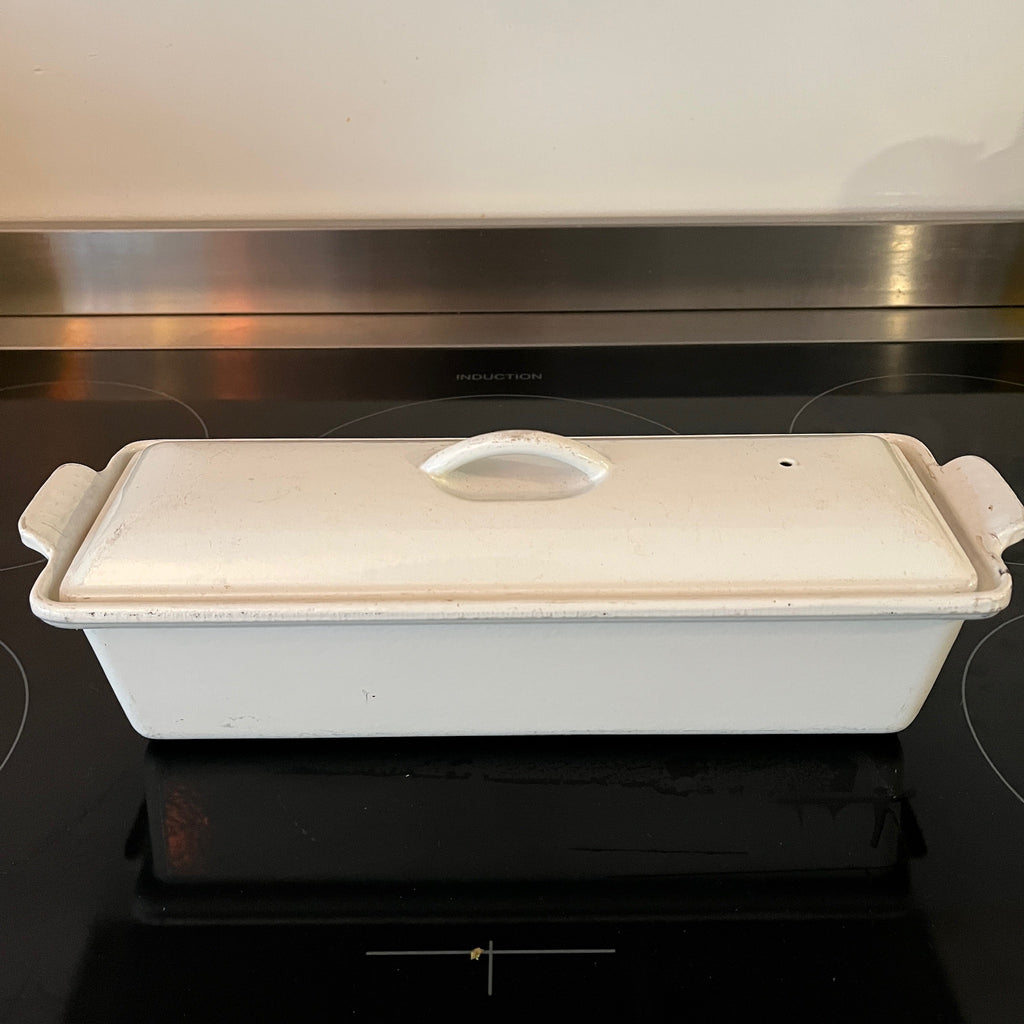 Le Creuset gietijzeren terrine 28 cm wit