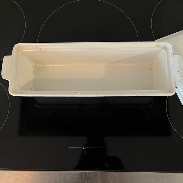 Le Creuset gietijzeren terrine 28 cm wit