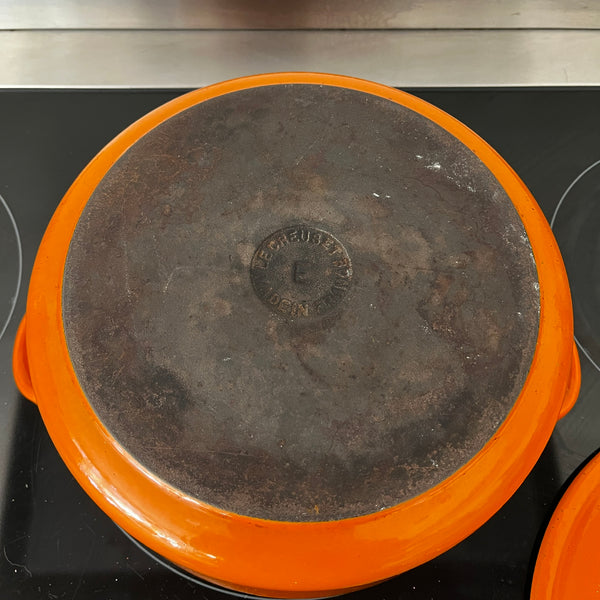 Le Creuset braadpan 24 cm oranje