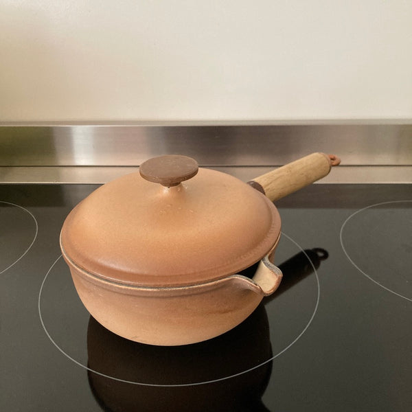 Le Creuset steelpan met deksel 17 cm