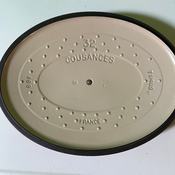 Le Creuset deksel ovalen deksel Le Creuset 32 cm