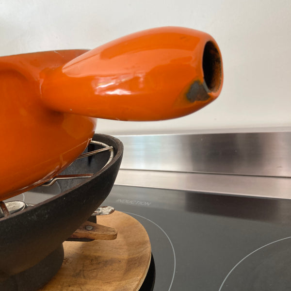 Le Creuset fondueset Le Creuset fonduestel
