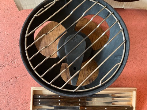 Le Creuset fondueset inclusief originele Le Creuset fonduevorken
