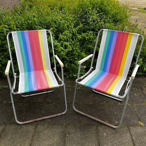 Set campingstoeltjes